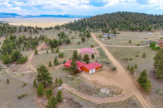 780 Oak St, Hartsel, CO 80449 - view of rural area with a mountain backdrop and a forest