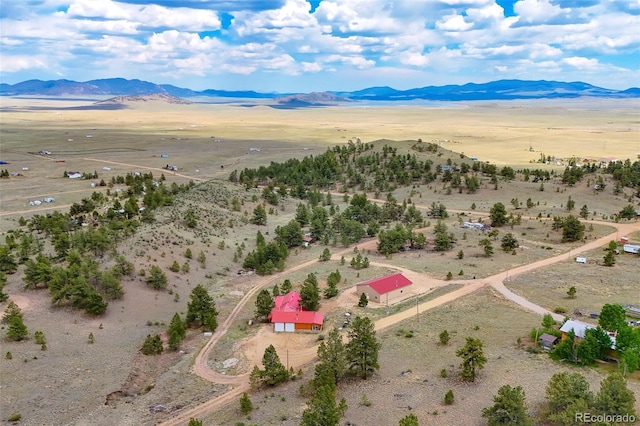 780 Oak St, Hartsel, CO 80449 - overview of rural landscape featuring a mountain backdrop