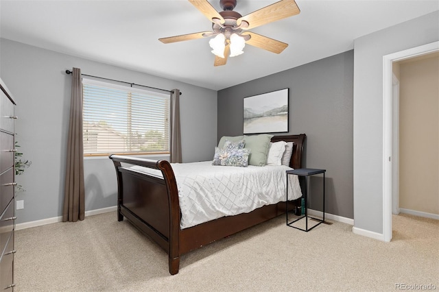 2763 Dharma Ave, Broomfield, CO 80020 - bedroom with light carpet and ceiling fan