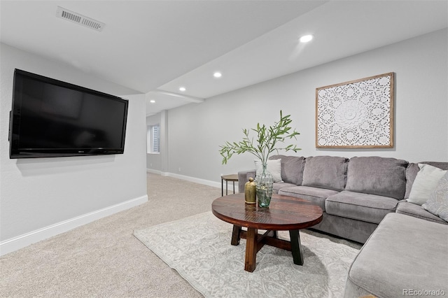 2763 Dharma Ave, Broomfield, CO 80020 - carpeted living room with recessed lighting