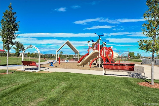 1488 Baguette Dr, Castle Rock, CO 80108 - community jungle gym featuring a yard