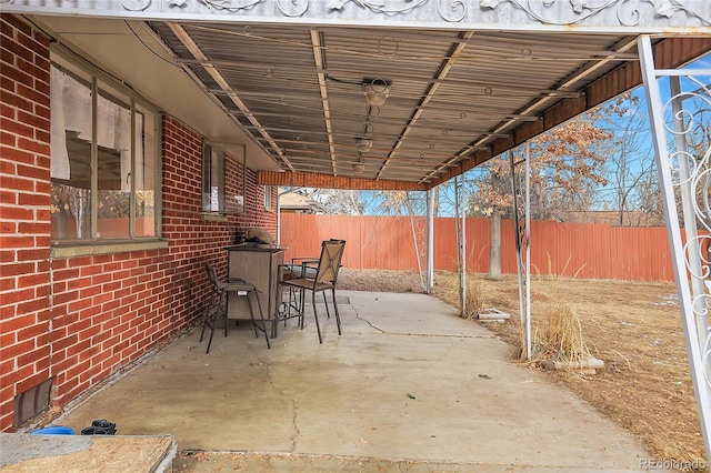 view of patio / terrace