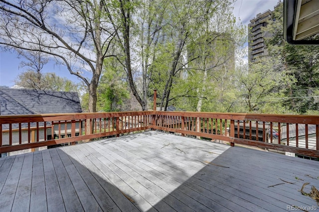 458 S Downing St, Denver, CO 80209 - view of wooden terrace