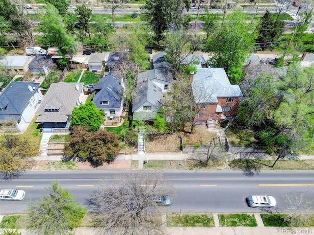 458 S Downing St, Denver, CO 80209 - aerial view of residential area