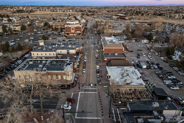 aerial view