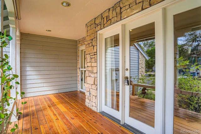8505 E Temple Dr Unit 473, Denver, CO 80237 - porch featuring french doors