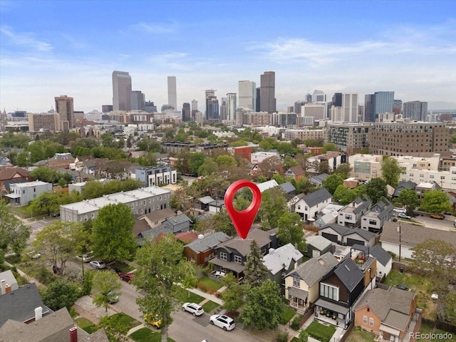 2533 N Emerson St, Denver, CO 80205 - aerial view of skyline