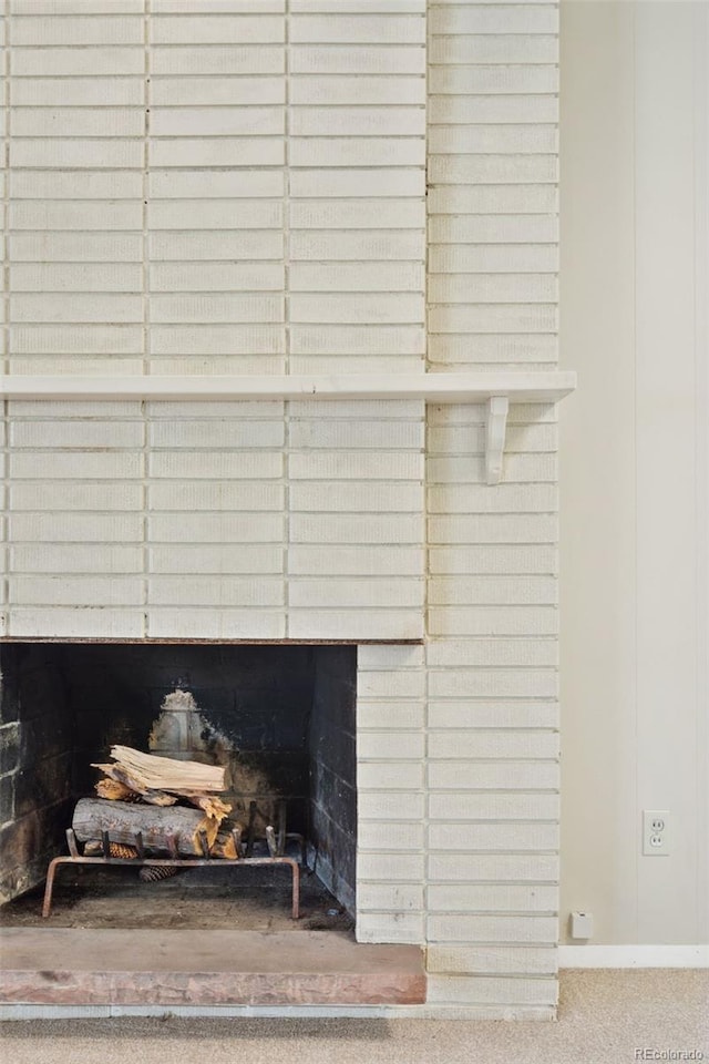 3030 S University Blvd, Denver, CO 80210 - detailed view of baseboards and carpet flooring
