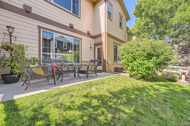 11839 E Fair Ave, Greenwood Village, CO 80111 - view of patio with an outdoor hangout area