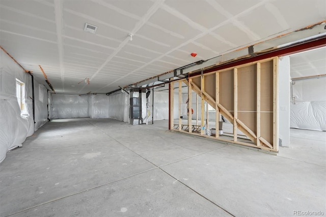 25283 E Warren Pl, Aurora, CO 80018 - unfinished basement featuring heating unit