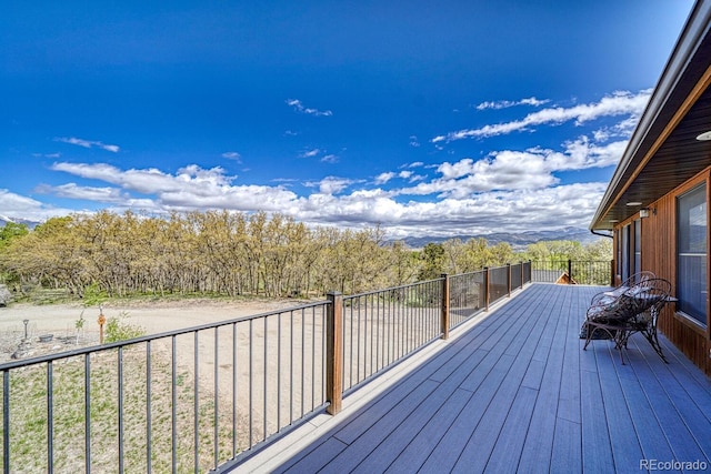 8126 Buck Run, Salida, CO 81201 - view of deck