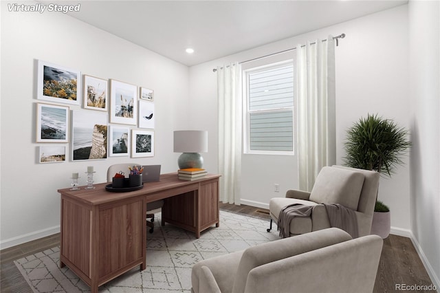 9359 Russell Cir, Arvada, CO 80007 - office space featuring light wood finished floors, baseboards, and recessed lighting