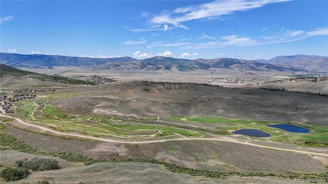 view of mountain feature