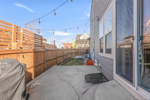 view of patio / terrace featuring grilling area