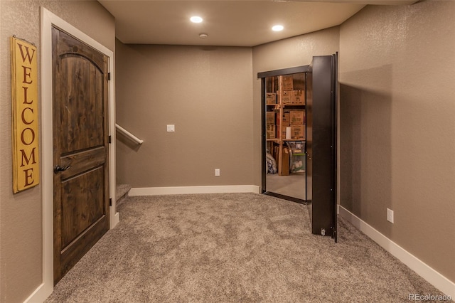 1715 Wales Dr, Berthoud, CO 80513 - interior space with carpet flooring and recessed lighting