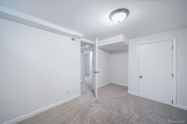 7275 E 8th Ave, Denver, CO 80220 - finished below grade area with carpet and baseboards