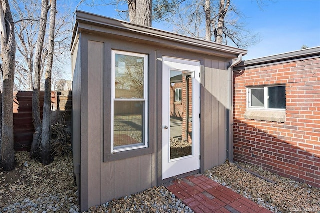 view of property entrance