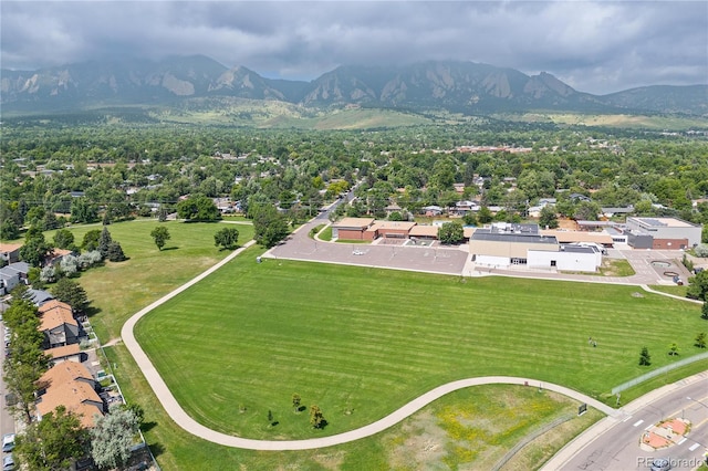 850 W Moorhead Cir Unit 3L, Boulder, CO 80305 - aerial perspective of suburban area with a mountainous background