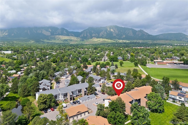 850 W Moorhead Cir Unit 3L, Boulder, CO 80305 - aerial view of a mountain backdrop