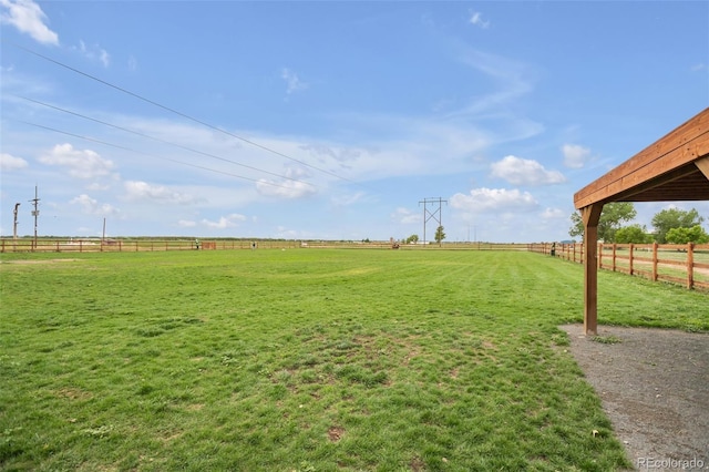 2561 Stage Coach Dr Unit B, Milliken, CO 80543 - view of yard with a view of countryside