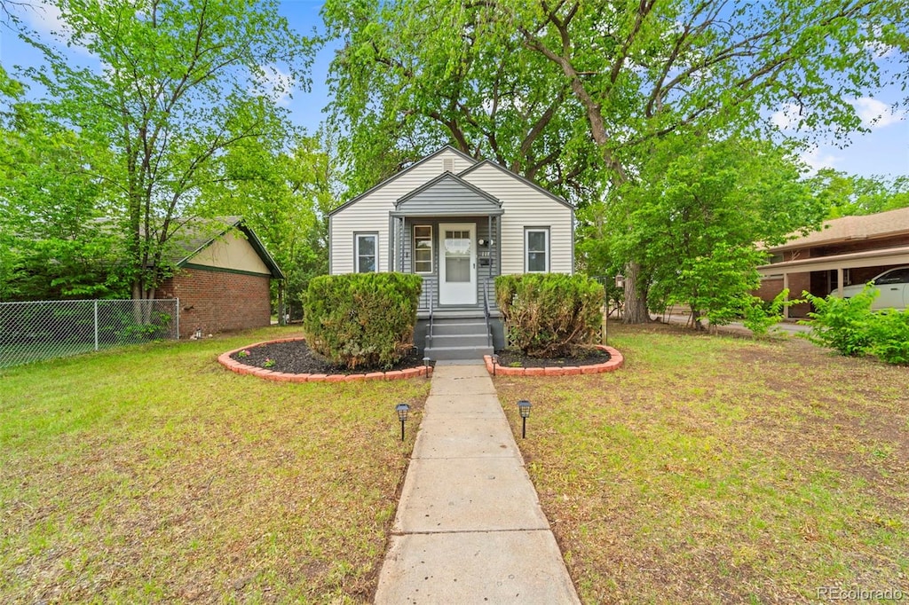 117 Columbine St, Sterling, CO 80751 - view of shotgun-style home