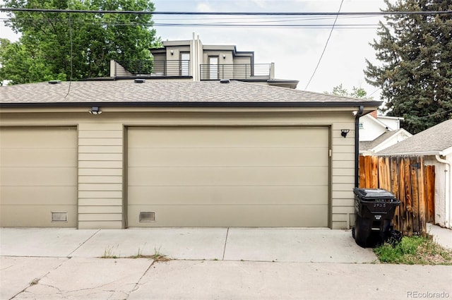 2435 S High St, Denver, CO 80210 - view of garage