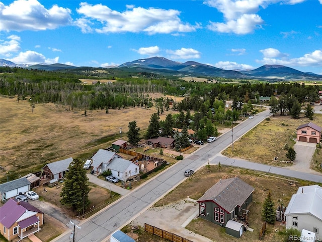 500 Fourth St, Fairplay, CO 80440 - aerial view of a mountainous background