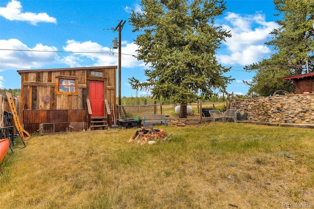 500 Fourth St, Fairplay, CO 80440 - view of yard featuring entry steps