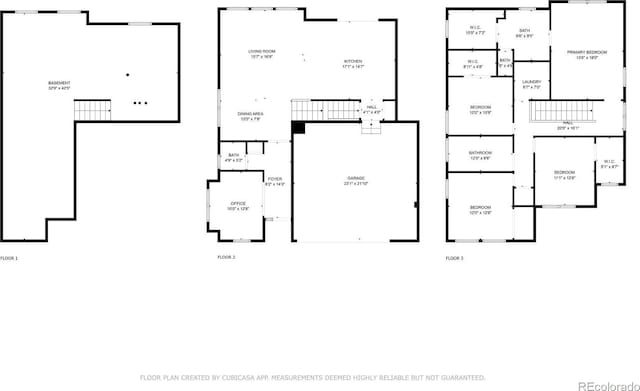 12940 Brier Ct, Firestone, CO 80504 - view of floor plan / room layout