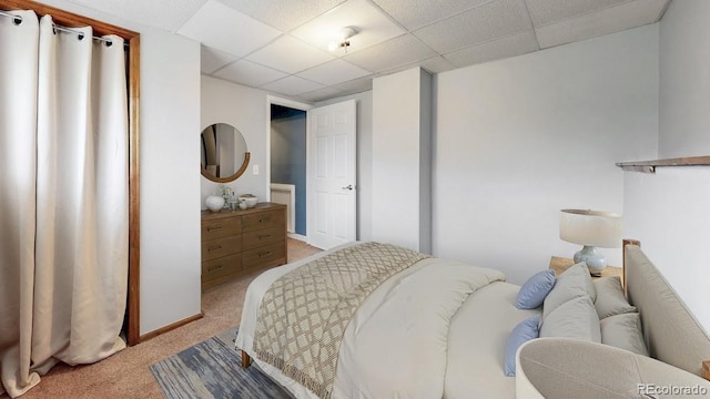 4396 Dearborn St, Denver, CO 80239 - carpeted bedroom with a paneled ceiling