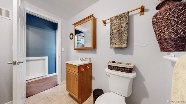 4396 Dearborn St, Denver, CO 80239 - bathroom with vanity and tile patterned flooring