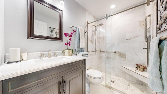 4396 Dearborn St, Denver, CO 80239 - bathroom with a shower stall and vanity