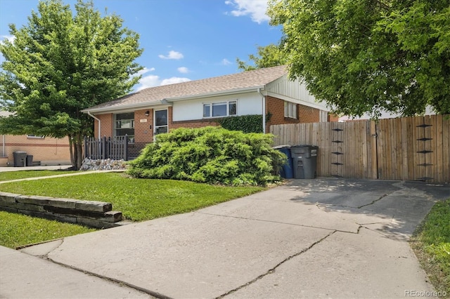 1760 W 74th Way, Denver, CO 80221 - view of front of home with brick siding