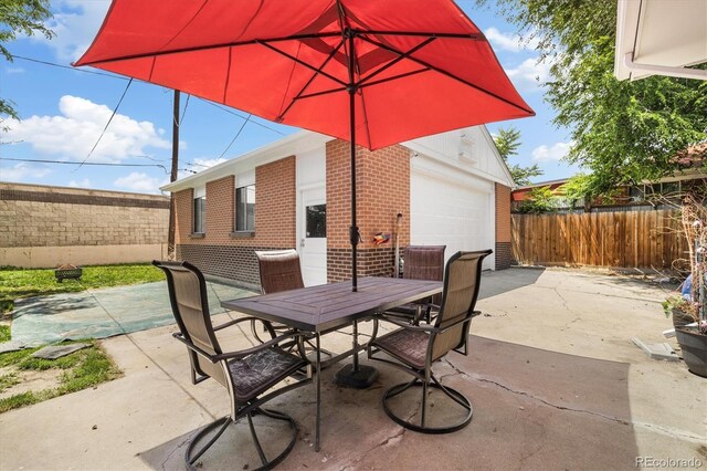 1760 W 74th Way, Denver, CO 80221 - view of patio / terrace with outdoor dining area