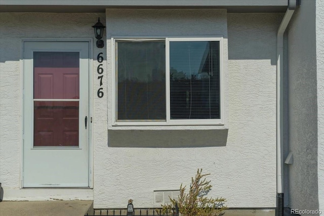 view of property entrance