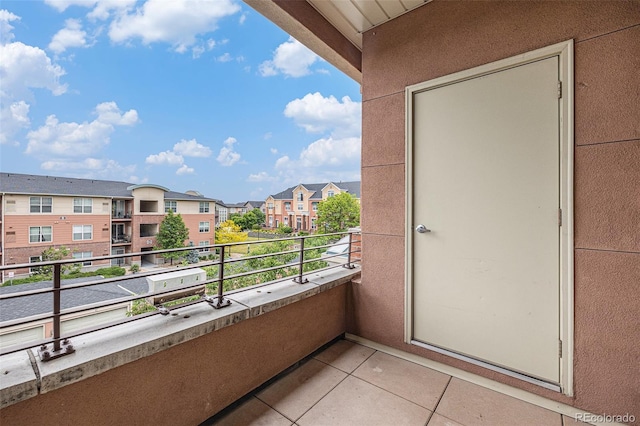 4100 Albion St Unit 617, Denver, CO 80216 - balcony featuring a residential view