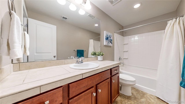 18009 E 47th Pl, Denver, CO 80249 - full bath featuring vanity, toilet, and shower / tub combo