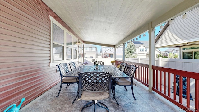 18009 E 47th Pl, Denver, CO 80249 - sunroom featuring outdoor dining space
