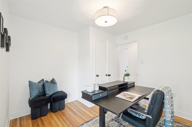 5445 Nebraska Way, Denver, CO 80246 - home office with wood finished floors and baseboards