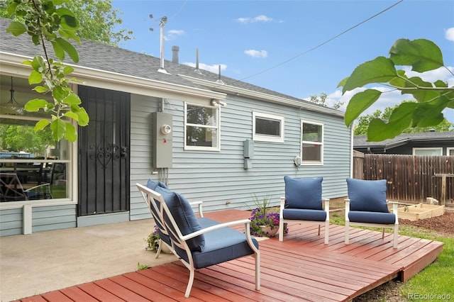 5445 Nebraska Way, Denver, CO 80246 - view of deck