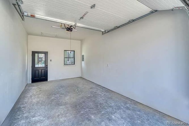 136 Chase St, Salida, CO 81201 - garage featuring a garage door opener