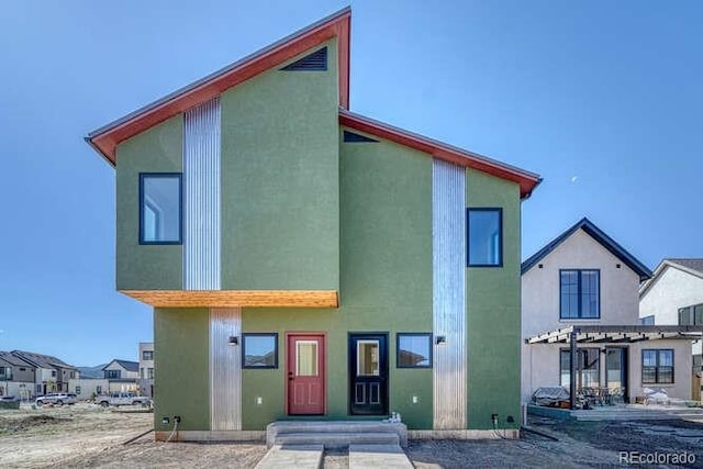136 Chase St, Salida, CO 81201 - contemporary home featuring stucco siding