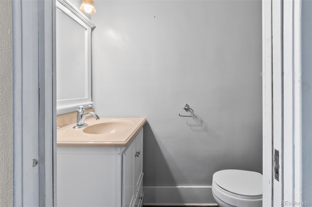 458 Cherry St, Hudson, CO 80642 - bathroom featuring vanity and toilet