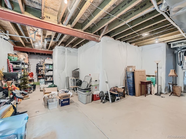 16658 Prospect Ln, Broomfield, CO 80023 - view of unfinished below grade area