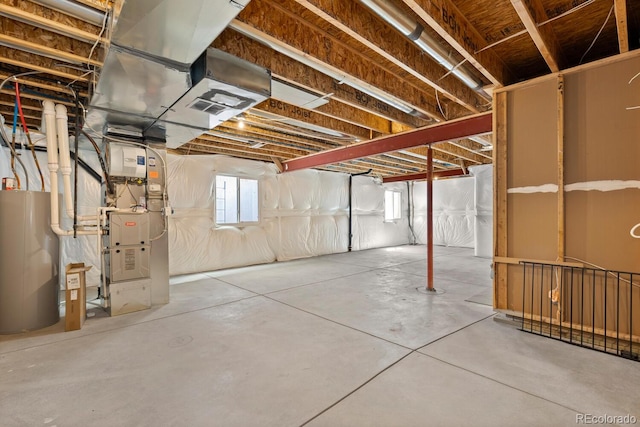 4391 Mcmurdo Ct, Castle Rock, CO 80108 - below grade area with water heater and heating unit