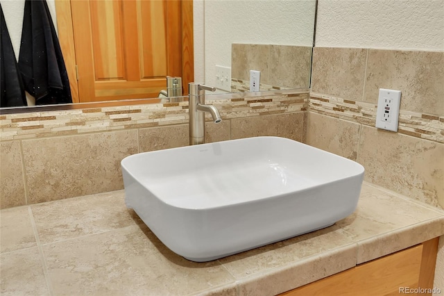 147 Forest Trl Unit 3, Winter Park, CO 80482 - bathroom with a sink and tile walls