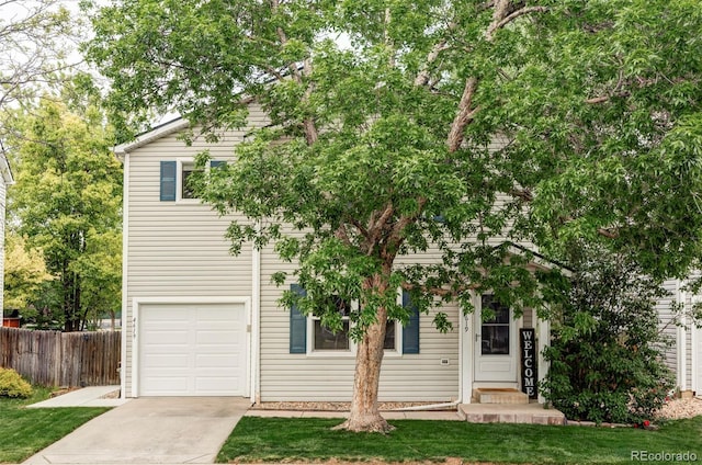 4619 S Tabor Way, Morrison, CO 80465 - obstructed view of property with a garage and driveway