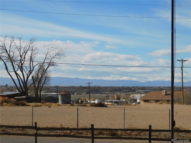 view of mountain feature