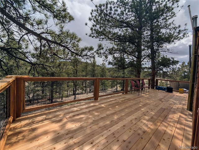2117 Badger Creek Rd, Hartsel, CO 80449 - view of deck