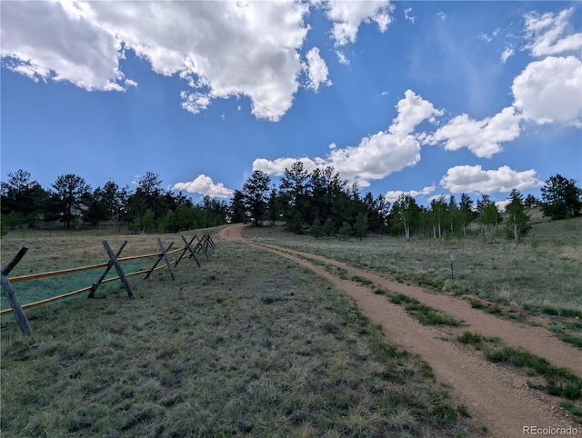 2117 Badger Creek Rd, Hartsel, CO 80449 - view of yard with a view of countryside